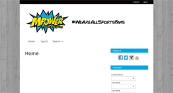 Desktop Screenshot of mpower-sports.com
